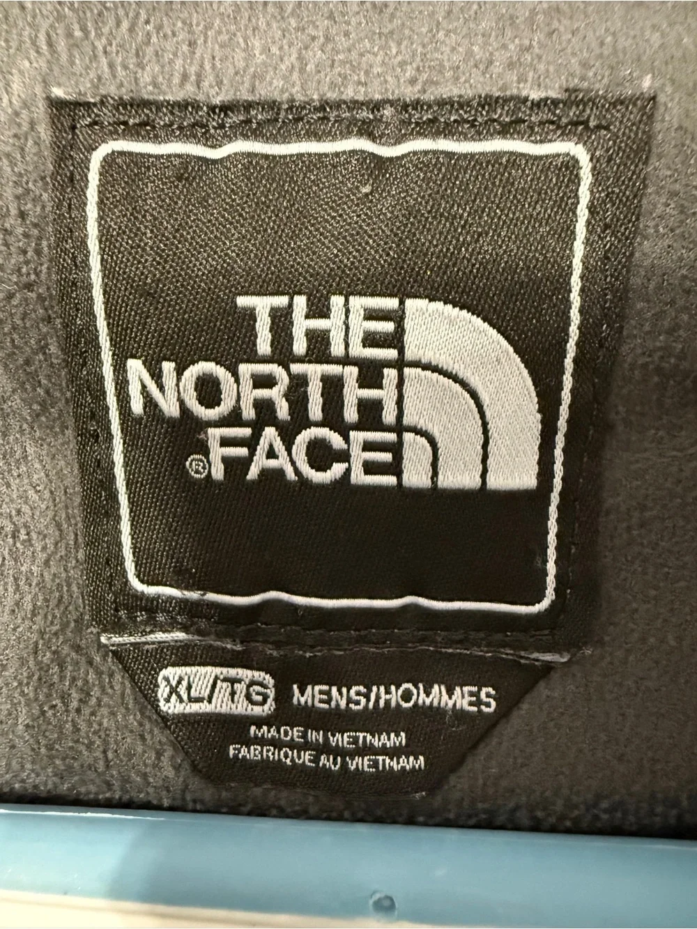 The North Face Men's Charcoal Gray Performance Jacket with Black trim & Lining